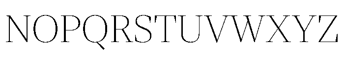 Ivymode Variable Light Font UPPERCASE