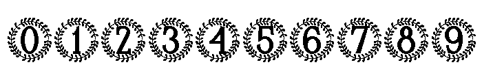 Ivorygate Monogram Font OTHER CHARS