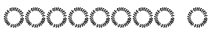Ivorygate Monogram Font OTHER CHARS