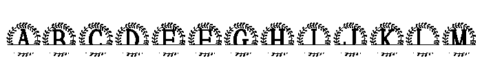 Ivorygate Split Monogram FONT