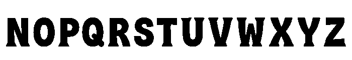 Ivoxx Regular Font LOWERCASE