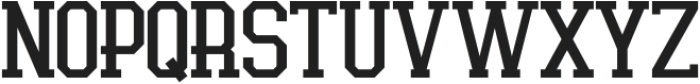 IVERSON-Regular otf (400) Font UPPERCASE