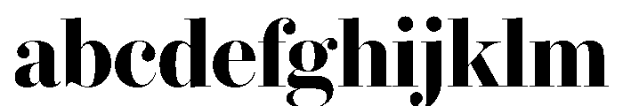 IvyBodoni Bold FONT