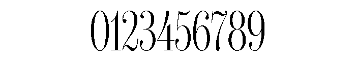 IvyBodoni Condensed Light Font OTHER CHARS