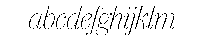 IvyBodoni Italic FONT