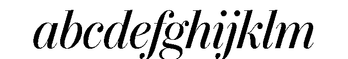 IvyBodoni Medium Italic FONT