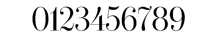 IvyBodoni Regular Font OTHER CHARS