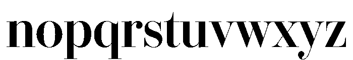 IvyBodoni Semi Bold Font LOWERCASE