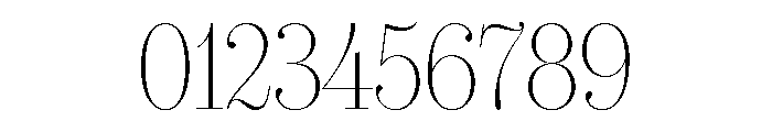 IvyBodoni Font OTHER CHARS