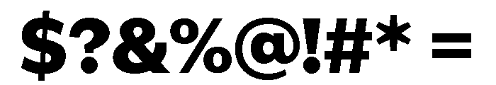 IvyEpic Black Font OTHER CHARS