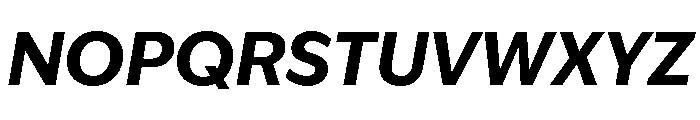 IvyEpic Bold Italic Font UPPERCASE