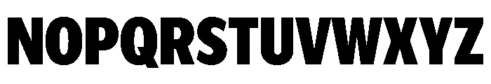 IvyEpic Condensed Black Font UPPERCASE
