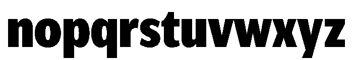 IvyEpic Condensed Black Font LOWERCASE