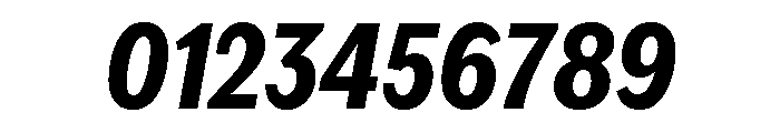 IvyEpic Condensed Bold Italic Font OTHER CHARS
