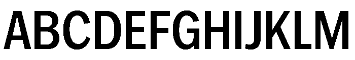IvyEpic Condensed Medium Font UPPERCASE
