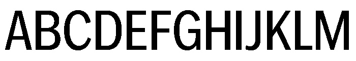 IvyEpic Condensed Regular Font UPPERCASE