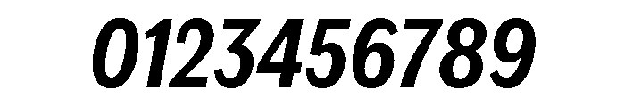 IvyEpic Condensed Semi Bold Italic Font OTHER CHARS