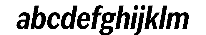 IvyEpic Condensed Semi Bold Italic FONT
