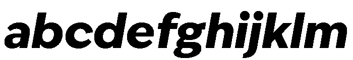 IvyEpic Extra Bold Italic FONT