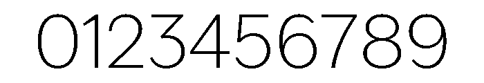 IvyEpic Extra Light Font OTHER CHARS