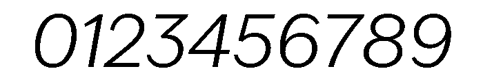 IvyEpic Light Italic Font OTHER CHARS