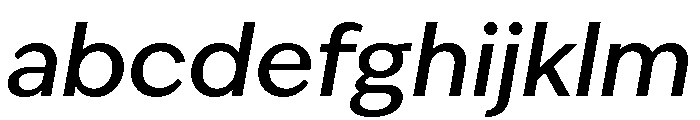 IvyEpic Medium Italic FONT