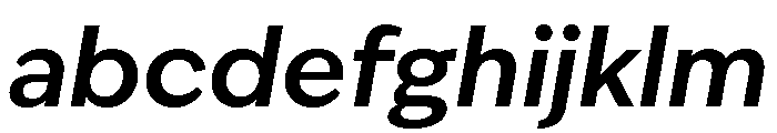 IvyEpic Semi Bold Italic FONT