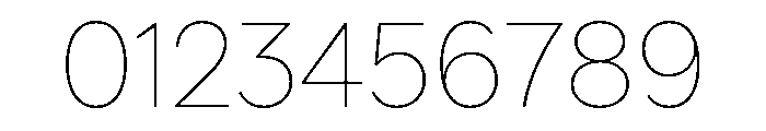IvyEpic Thin Font OTHER CHARS