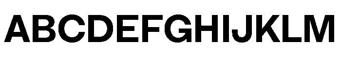 IvyGothic Bold Font UPPERCASE