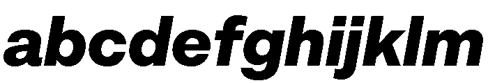 IvyGothic Extra Bold Italic FONT
