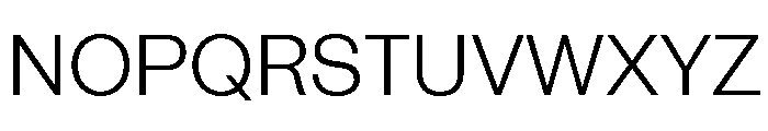 IvyGothic Light Font UPPERCASE