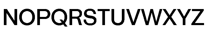 IvyGothic Medium Font UPPERCASE