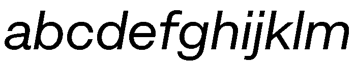 IvyGothic Regular Italic FONT