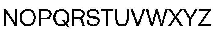 IvyGothic Regular Font UPPERCASE