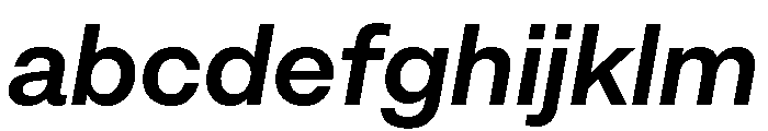 IvyGothic Semi Bold Italic FONT