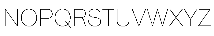 IvyGothic Font UPPERCASE