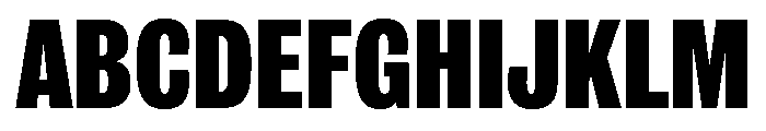 IvyGrotesque Black Font UPPERCASE