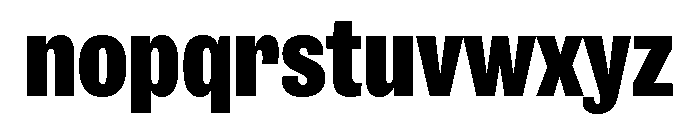 IvyGrotesque Black Font LOWERCASE