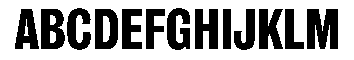 IvyGrotesque Bold Font UPPERCASE