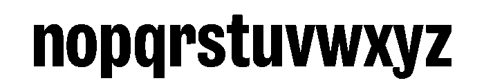 IvyGrotesque Bold Font LOWERCASE