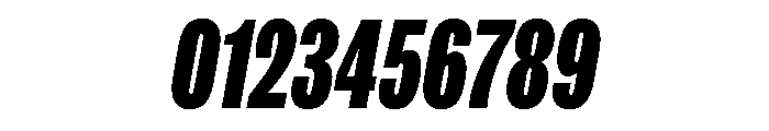 IvyGrotesque Compressed Black Italic Font OTHER CHARS