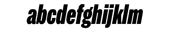 IvyGrotesque Compressed Black Italic FONT