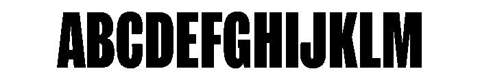 IvyGrotesque Compressed Black Font UPPERCASE