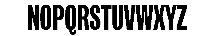 IvyGrotesque Compressed Bold Font UPPERCASE
