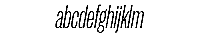 IvyGrotesque Compressed Light Italic FONT