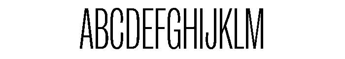 IvyGrotesque Compressed Light Font UPPERCASE
