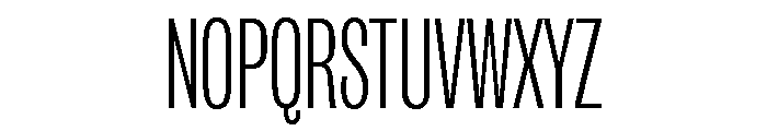 IvyGrotesque Compressed Light Font UPPERCASE