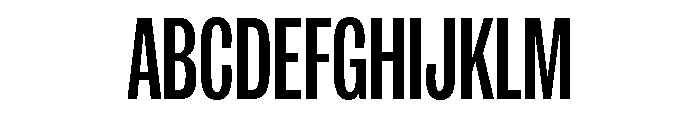 IvyGrotesque Compressed Medium Font UPPERCASE