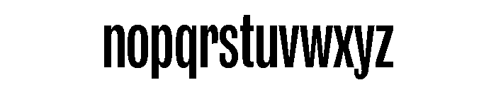 IvyGrotesque Compressed Medium Font LOWERCASE