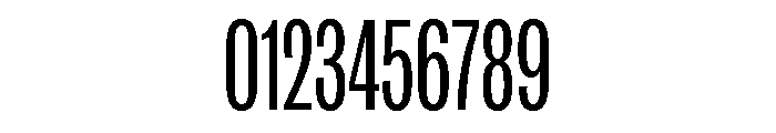 IvyGrotesque Compressed Regular Font OTHER CHARS